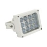 FOCO INFRARROJO 150MTS-60º. 12LEDS. AC220V.28W.IP66 WATERPRO