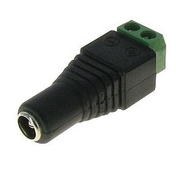 CONECTOR DC HEMBRA A TERMINAL