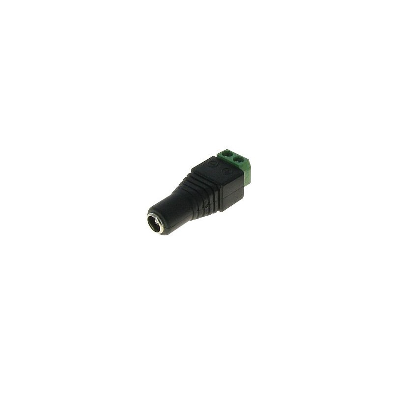 CONECTOR DC HEMBRA A TERMINAL