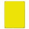 PLACA EXT. SERIG. PLAST.AMARILLO