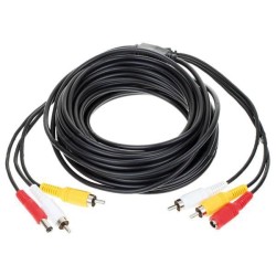 CABLE PARA SENALES DE VIDEO.AUDIO Y DC 20M