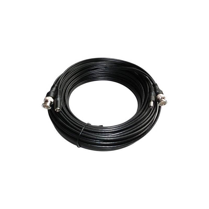 CABLE ALARGADOR DE VIDEO Y ALIMENTACION RG59+10X0.1  10M